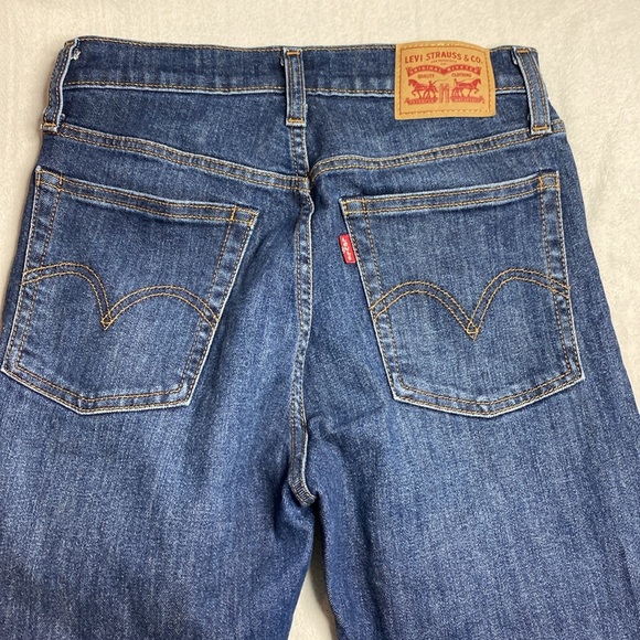 Levi's Wedgie Skinny blue jeans size 27 - Picture 5 of 8